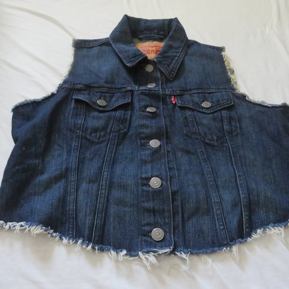 Levi's DIY Denim Vest